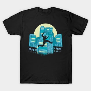 Parkour hobby gift idea T-Shirt